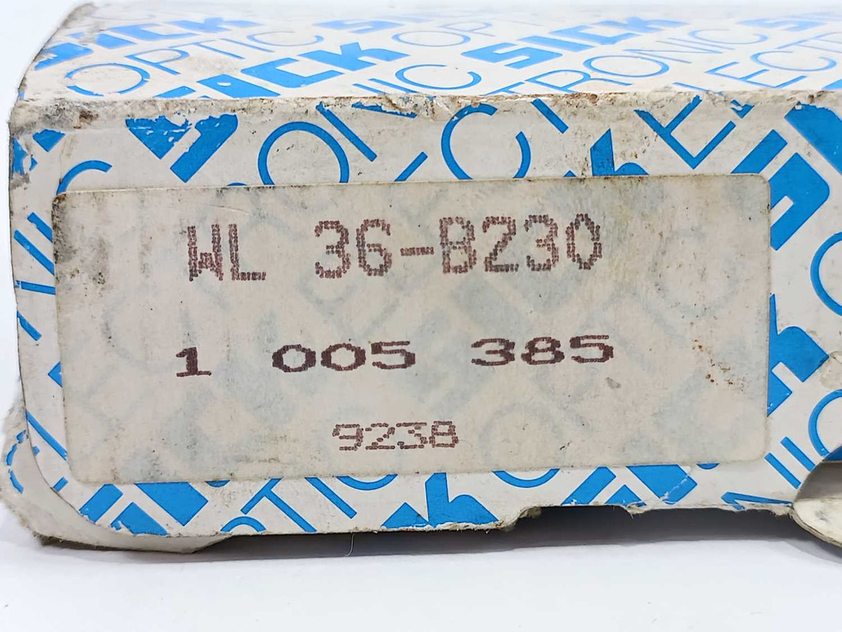 SICK 1005385 WL36-B230 Photoelectric retro-reflective sensor