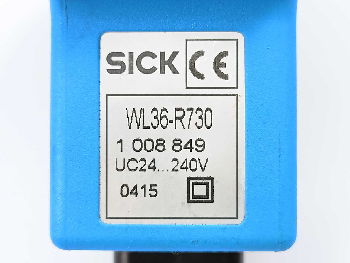 SICK 1008849 WL36-R730 Photoelectric Reflex Sensor