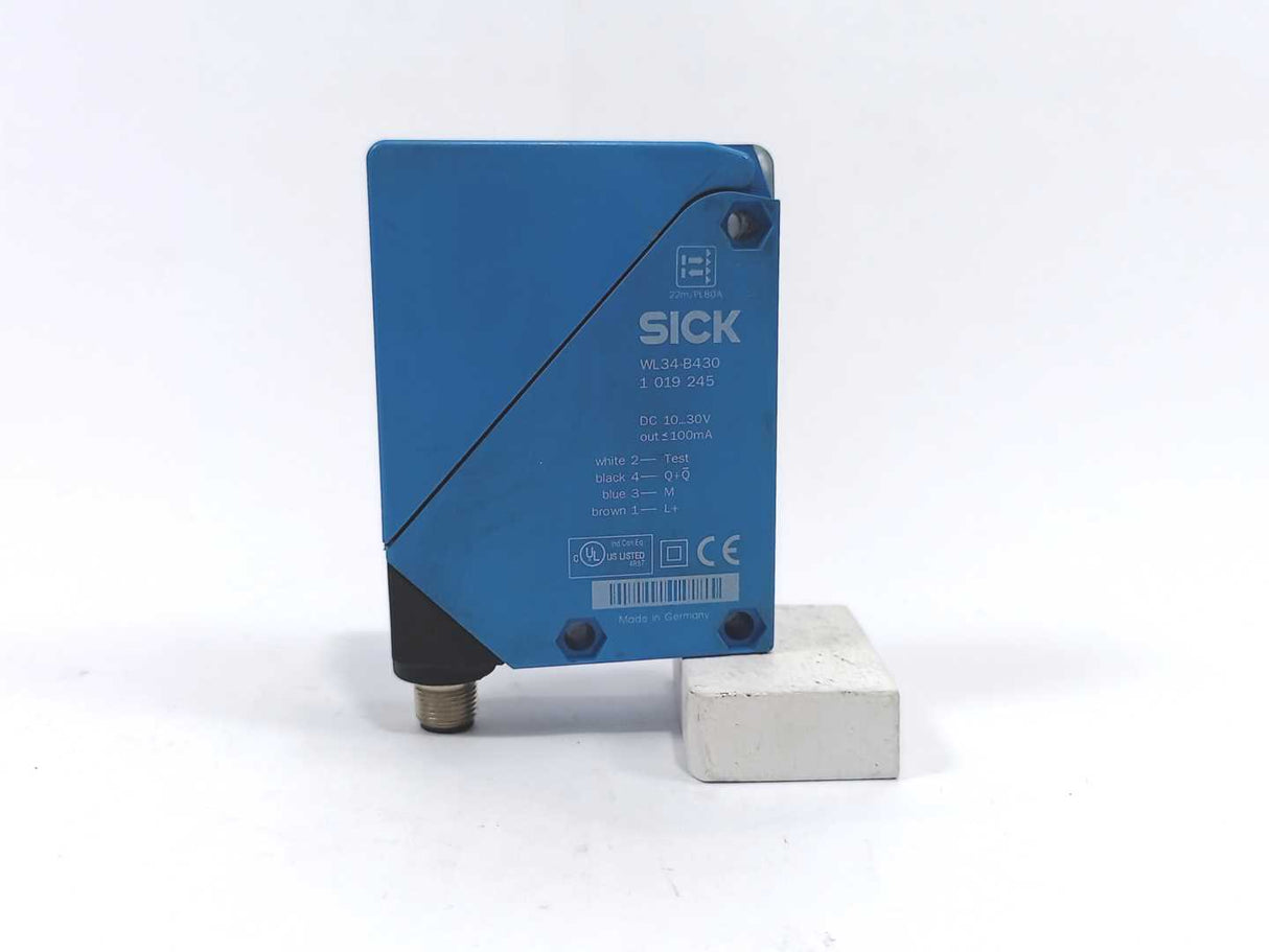 SICK 1019245 WL34-B430 Compact photoelectric sensor