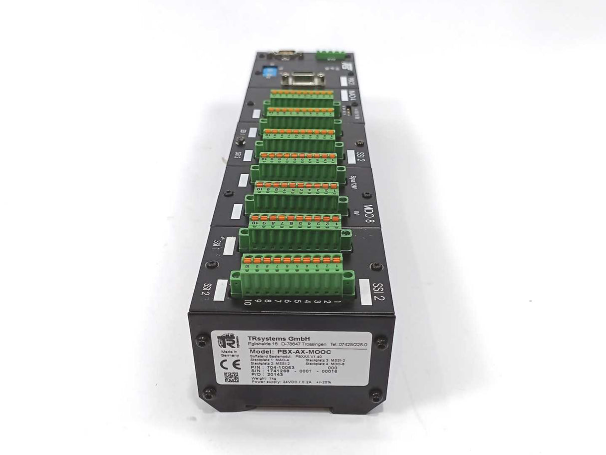 TRsystems 704-10063 PBX-AX-MOOC, PBXAX V1.40 MAO 4 SSI 2 MDO 8 SSI 2 PBX21