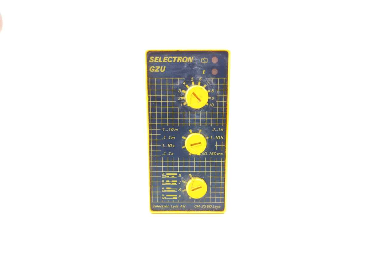 Selectron GZU 30 Timer modul
