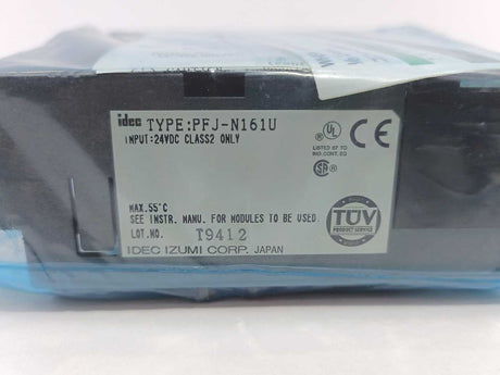 Idec PFJ-N161U INPUT:24VDC CLASS2