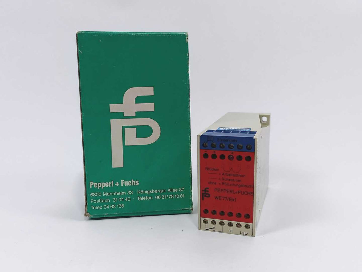 Pepperl+Fuchs WE77/Ex1 Switch Amplifier