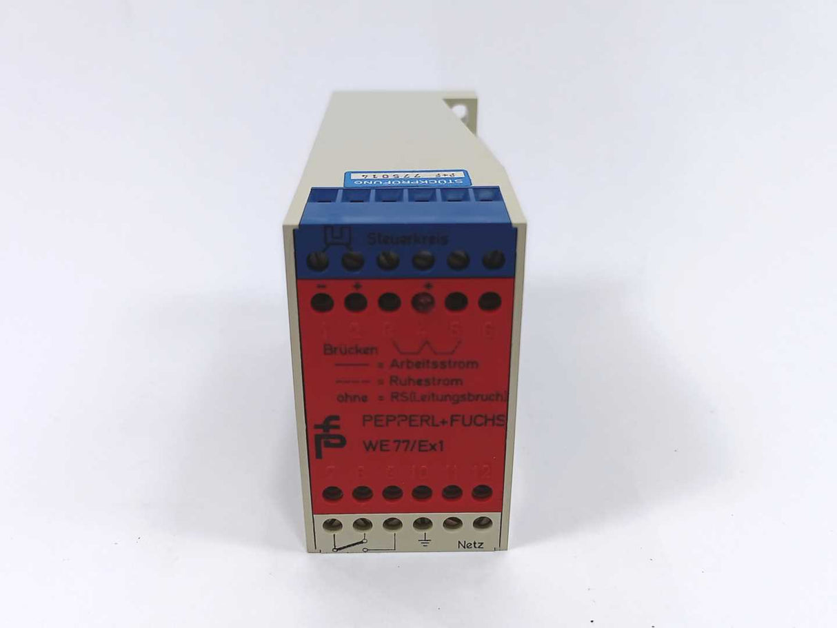 Pepperl+Fuchs WE77/Ex1 Switch Amplifier