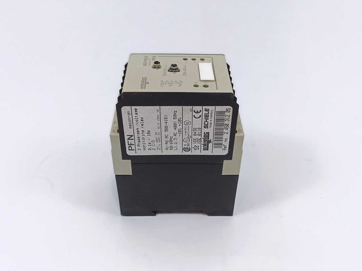 Entrelec Schiele 2.450.312.05 3 Phase-seq/Voltage Monitoring Relay