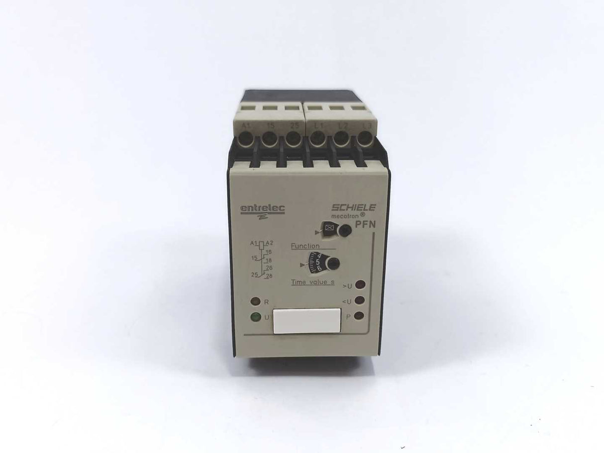 Entrelec Schiele 2.450.312.05 3 Phase-seq/Voltage Monitoring Relay