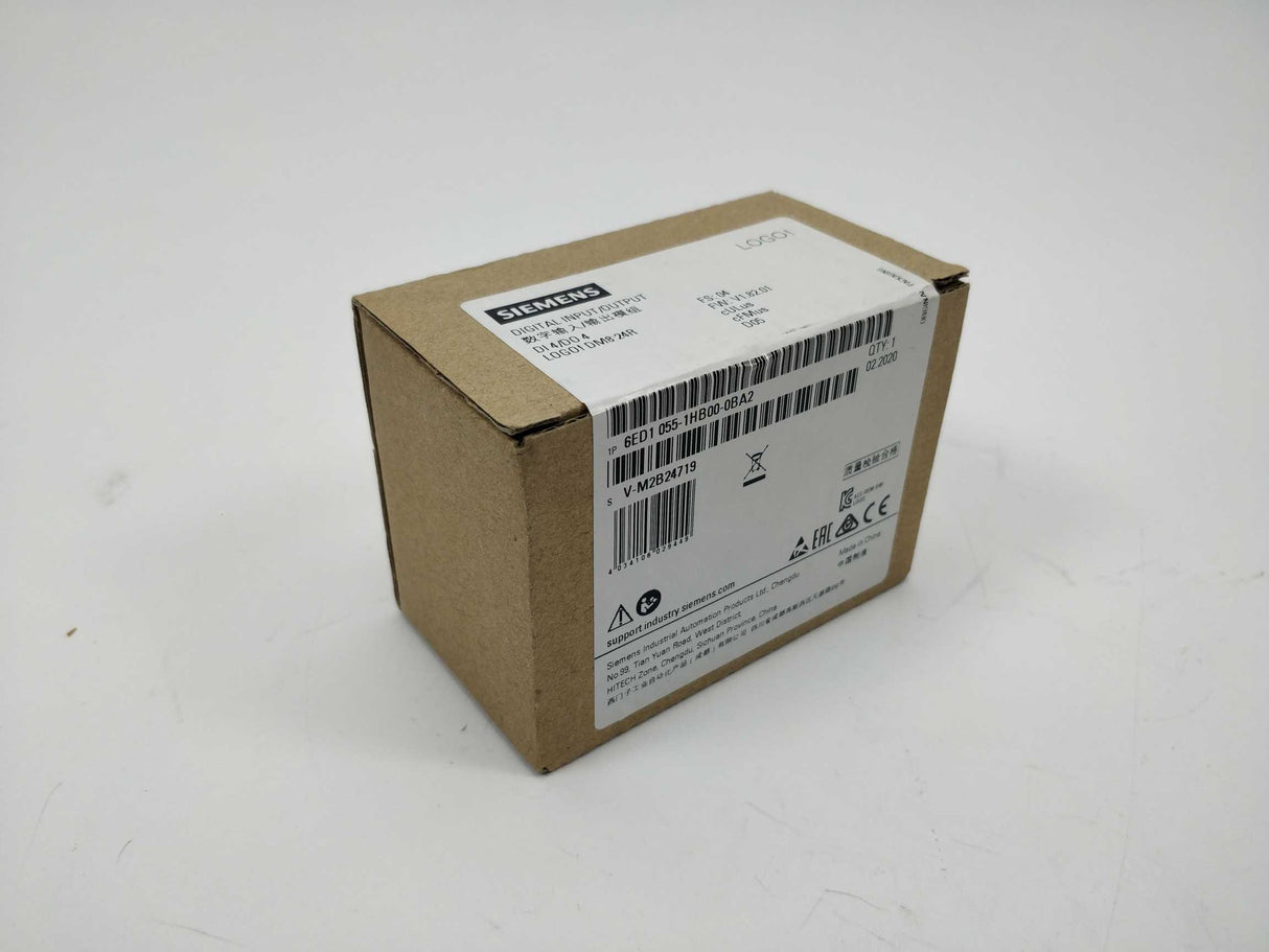 Siemens 6ED1055-1HB00-0BA2 LOGO! DM8 24R expansion module