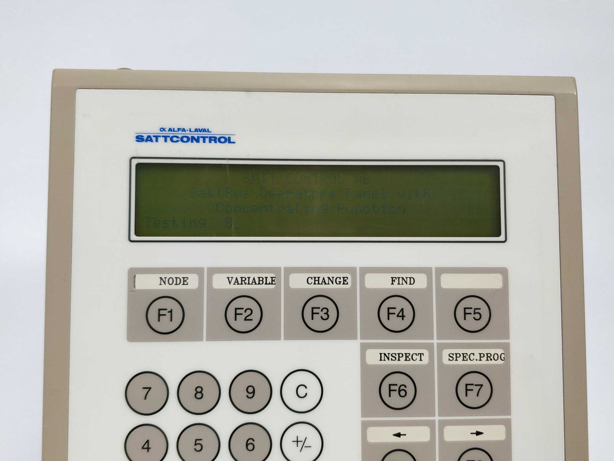 Alfa Laval 492595903 SattControl SattTop OP ver:2