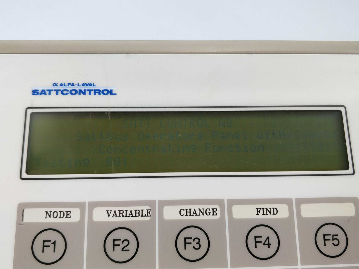 Alfa Laval 492595903 SattControl SattTop OP ver:2