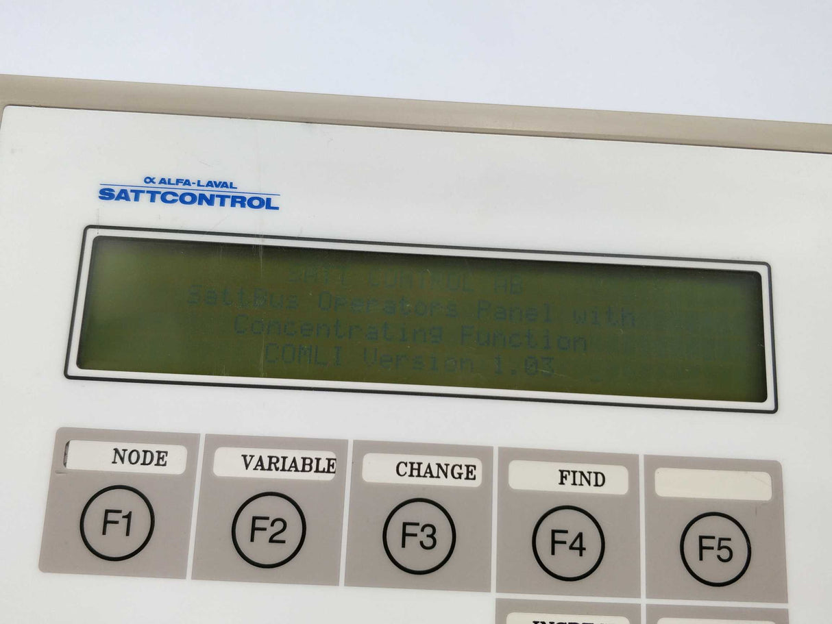 Alfa Laval 492595903 SattControl SattTop OP ver:2