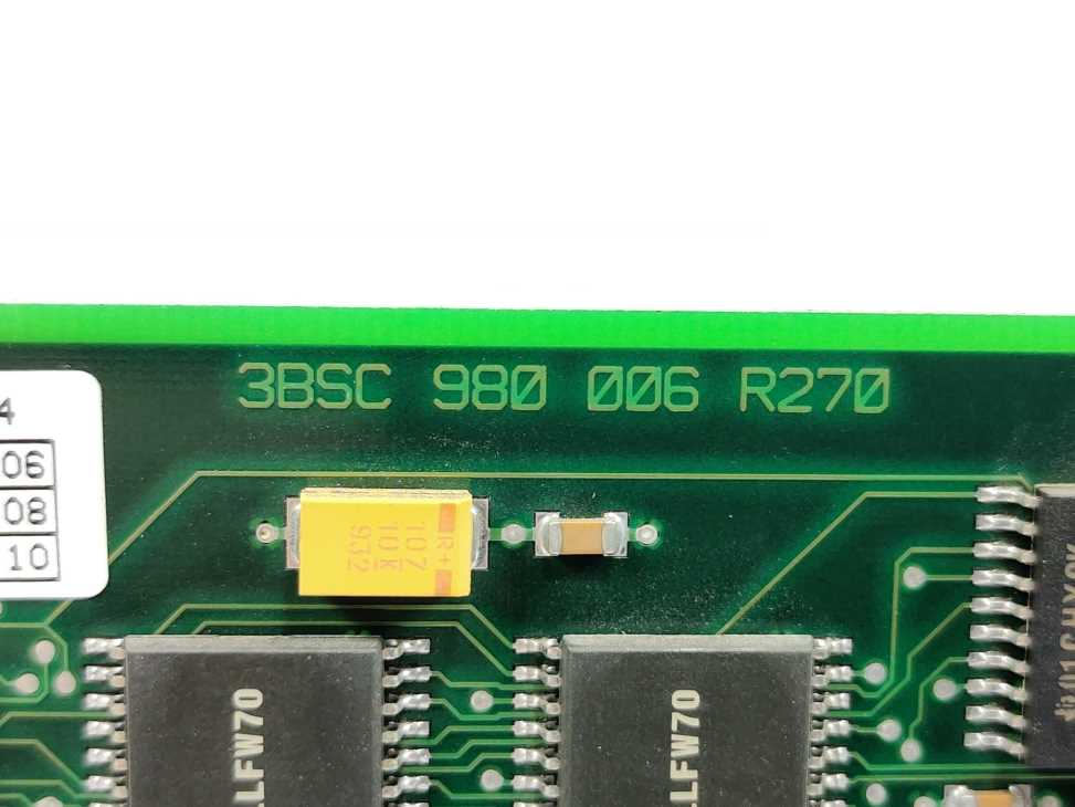 ABB 3BSC 980 006 R270 Control Panel