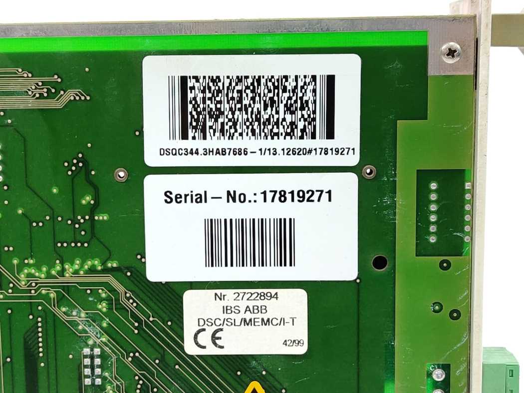 Phoenix Contact DSQC 344 IBS ABB DSC/SL/MEMC/I-T Interbus-S