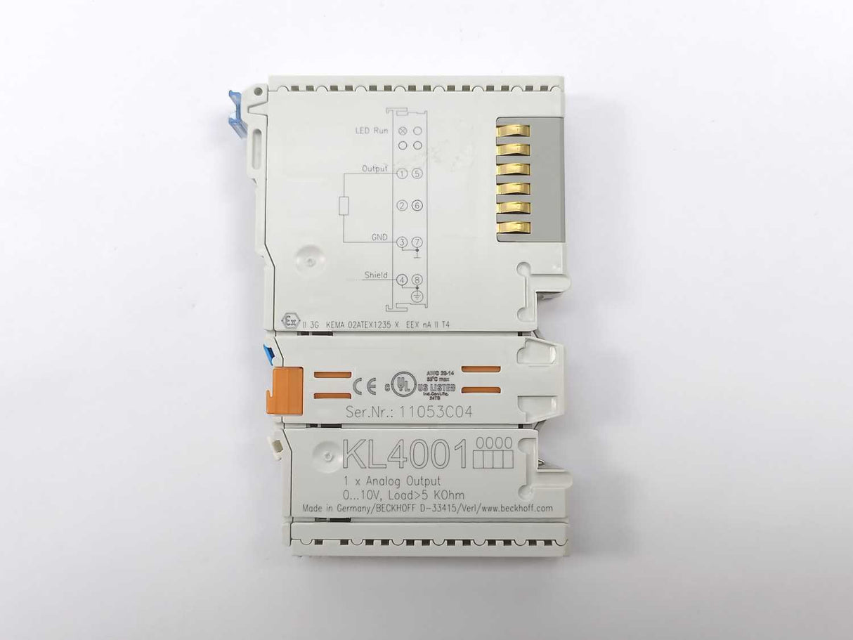 Beckhoff KL4001 1 x Analog Output