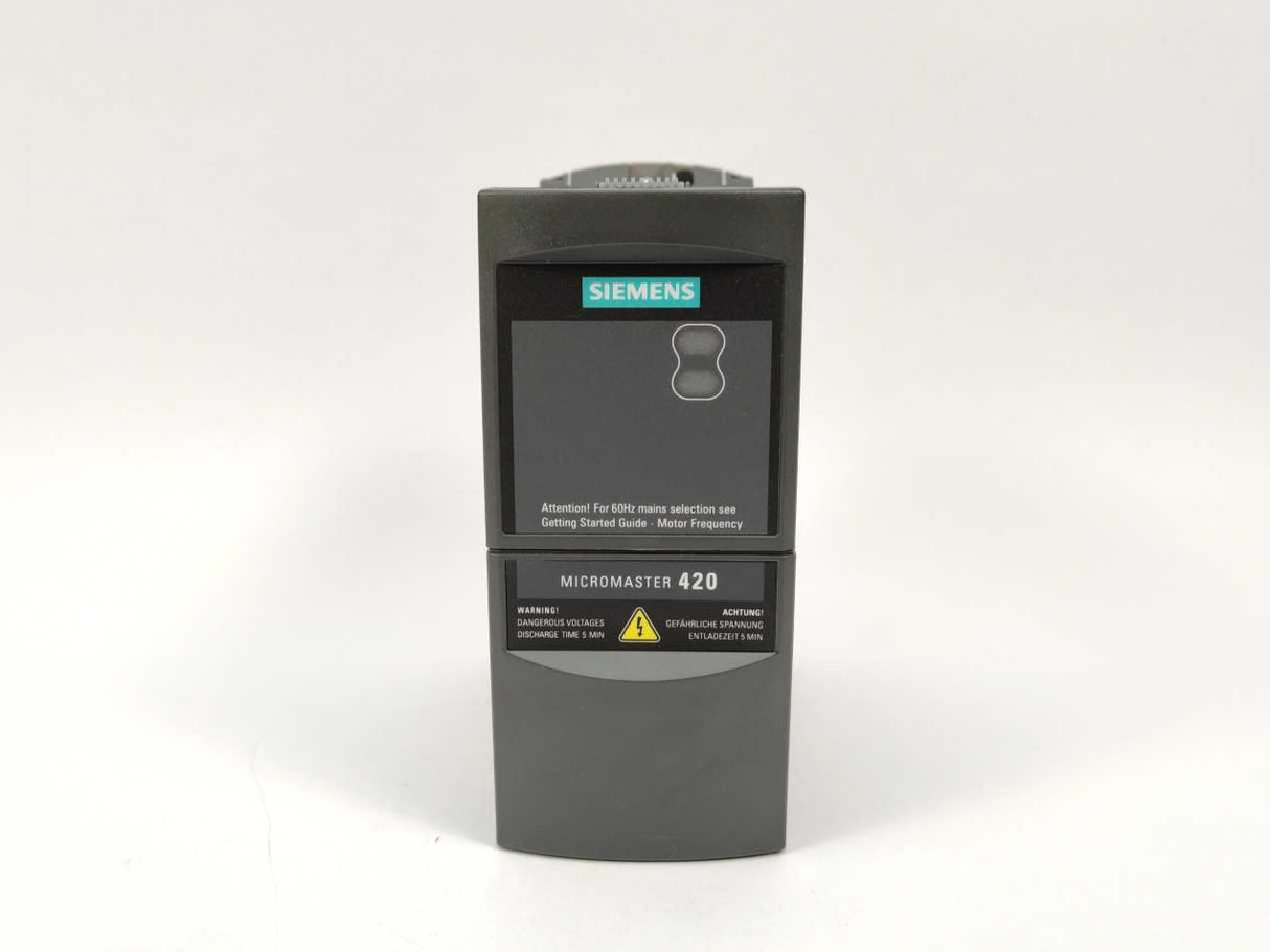 Siemens 6SE6420-2AB11-2AA1 MICROMASTER 420