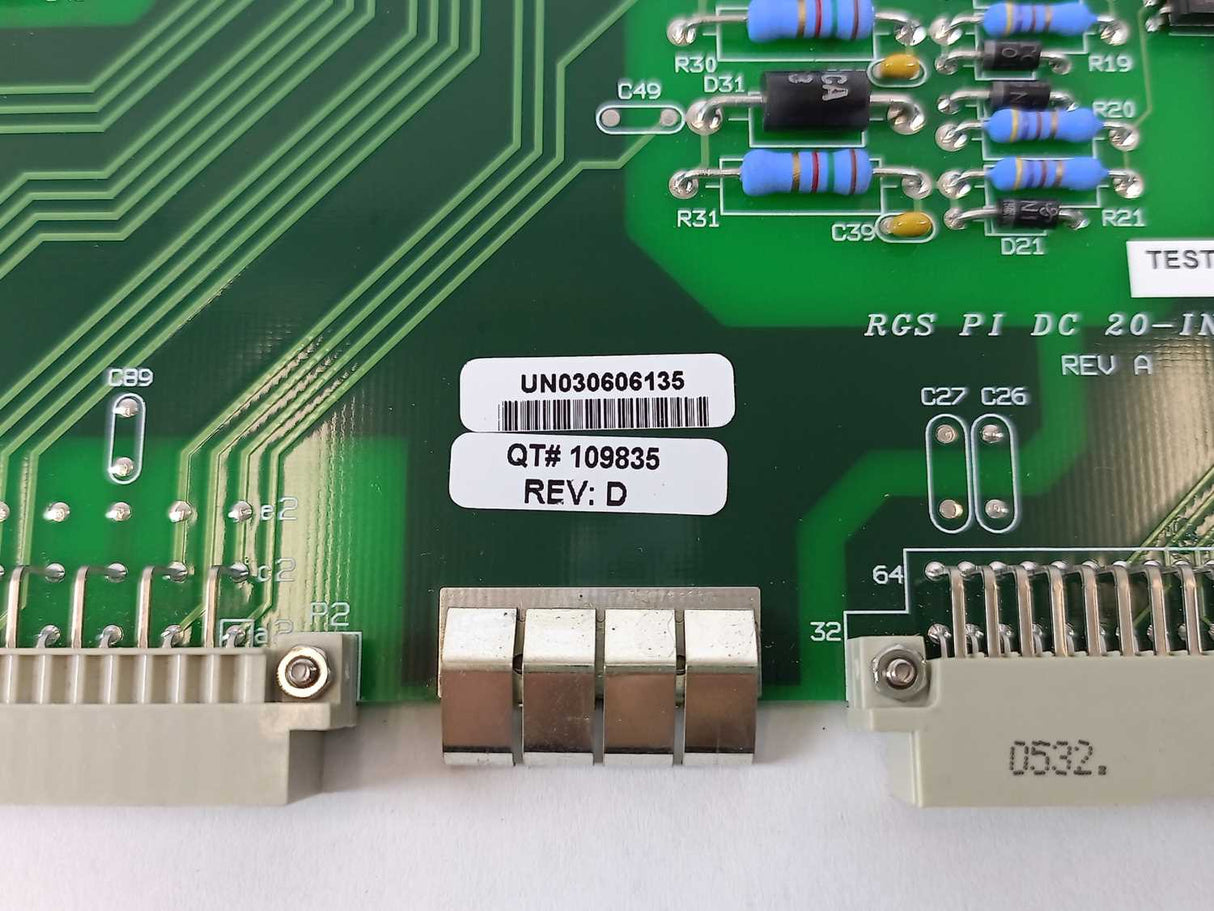 QuadTech 109835 RGS PI DC 20-Input Module