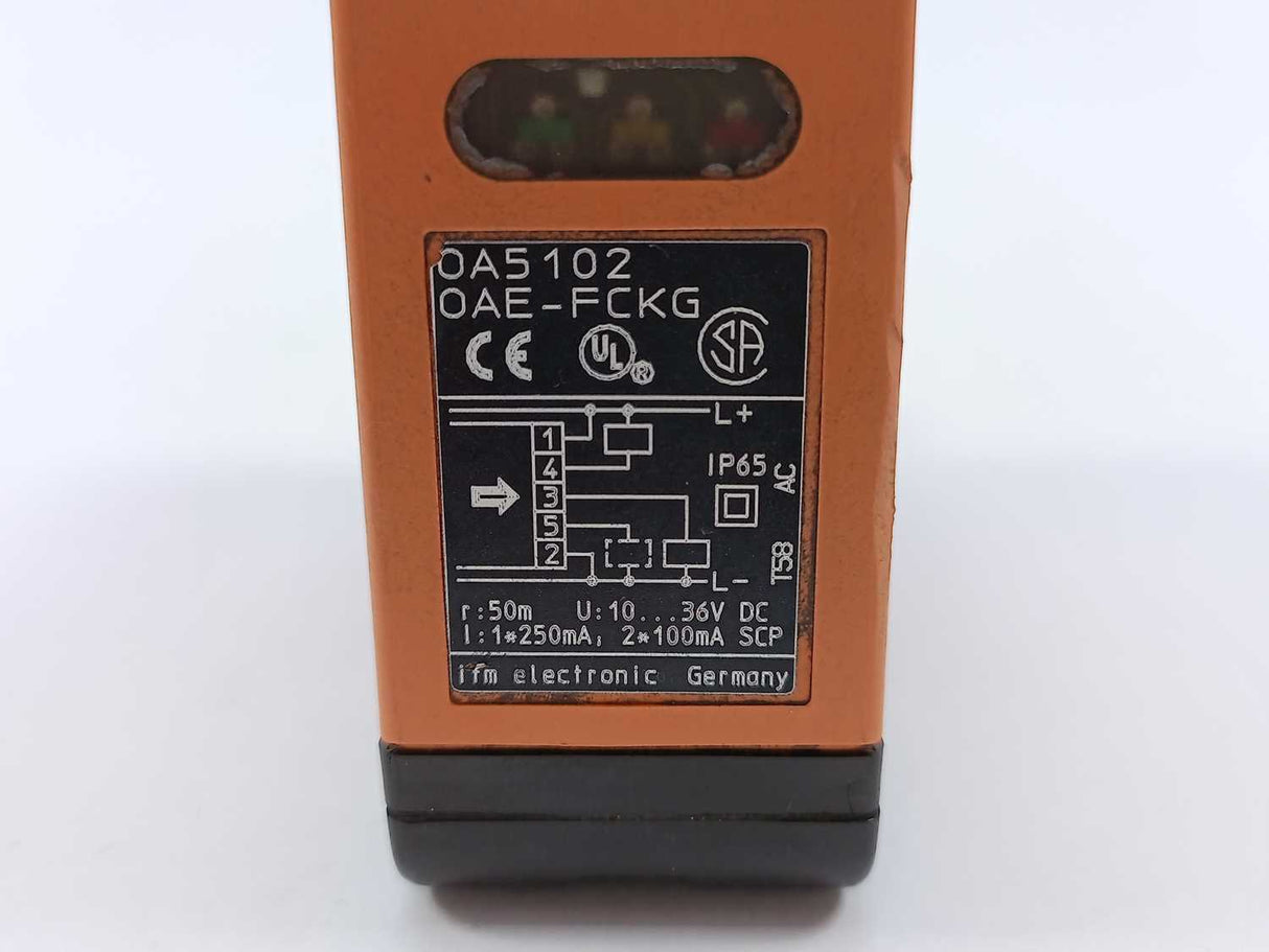 Ifm Electronic OA5102 OAE-FCKG Through-beam sensor receiver