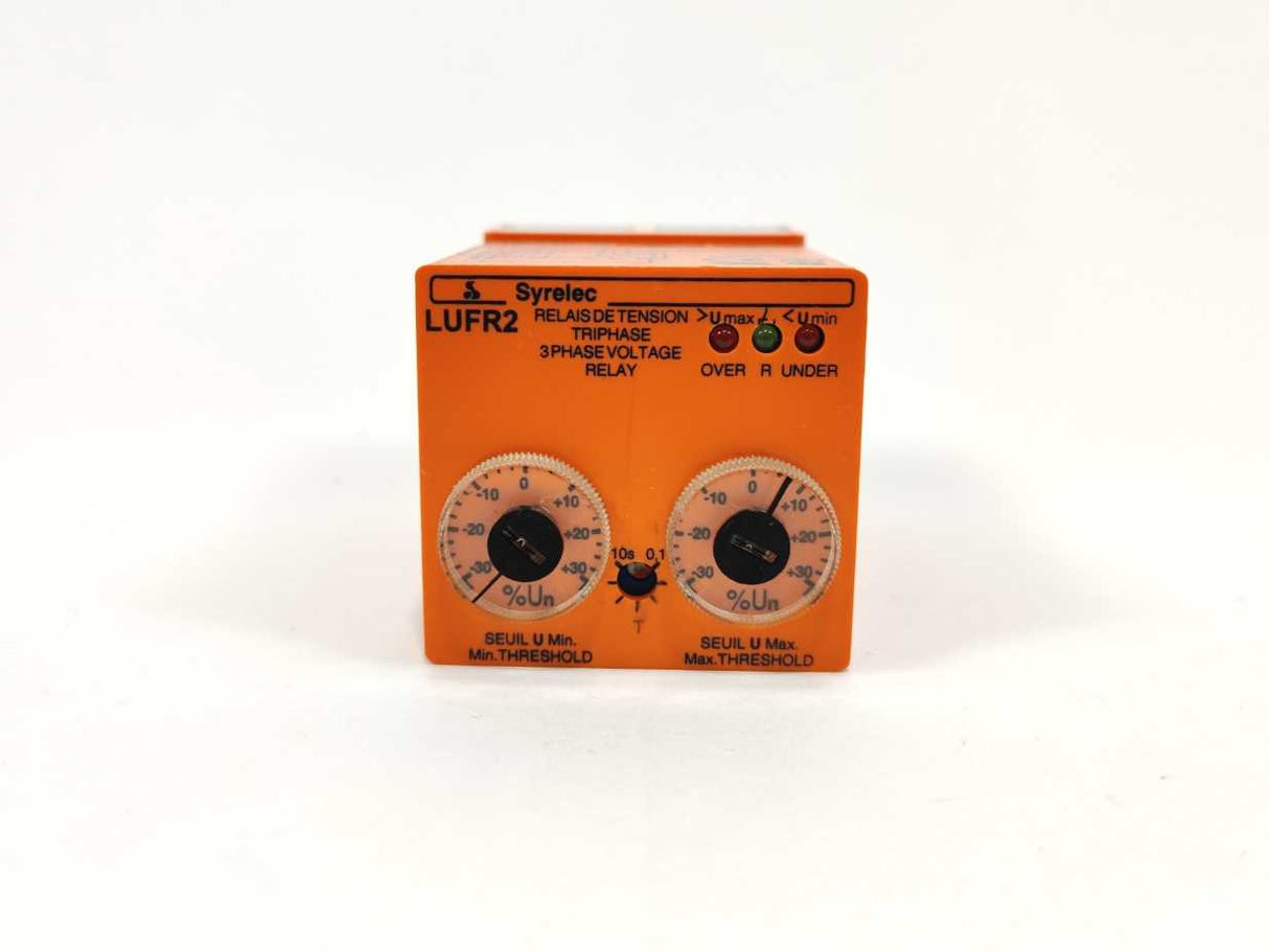 Syrelec LUFR2 3 Phase Voltage Relay 3x400V 415V