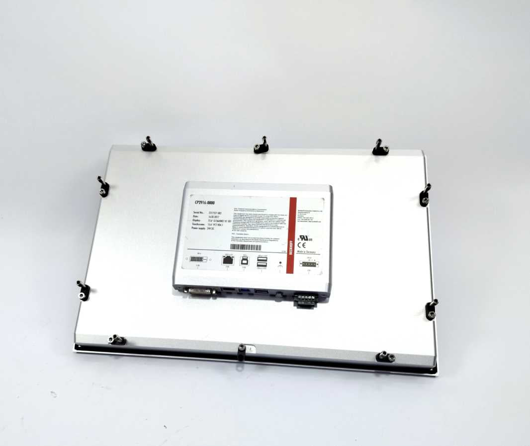 Beckhoff CP2916-0000 Multi-touch built-in Control Panel with DVI/USB