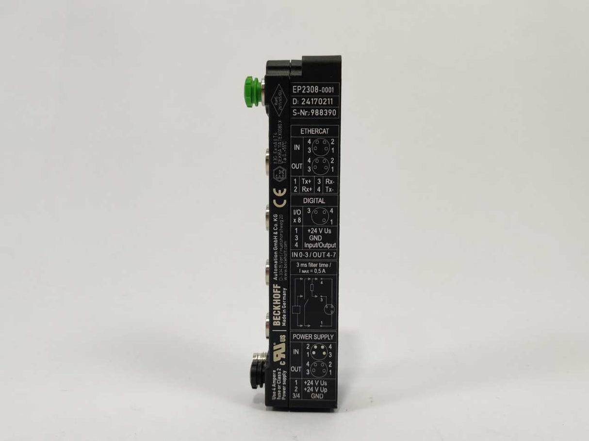 Beckhoff EP2308-0001 EtherCAT Box 4 inputs + 4 outputs