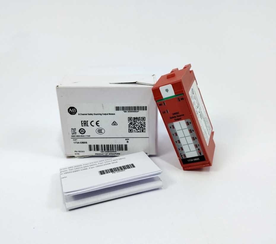 AB 1734-OB8S Ser B, 8 Channel Safety Sourcing Output Module