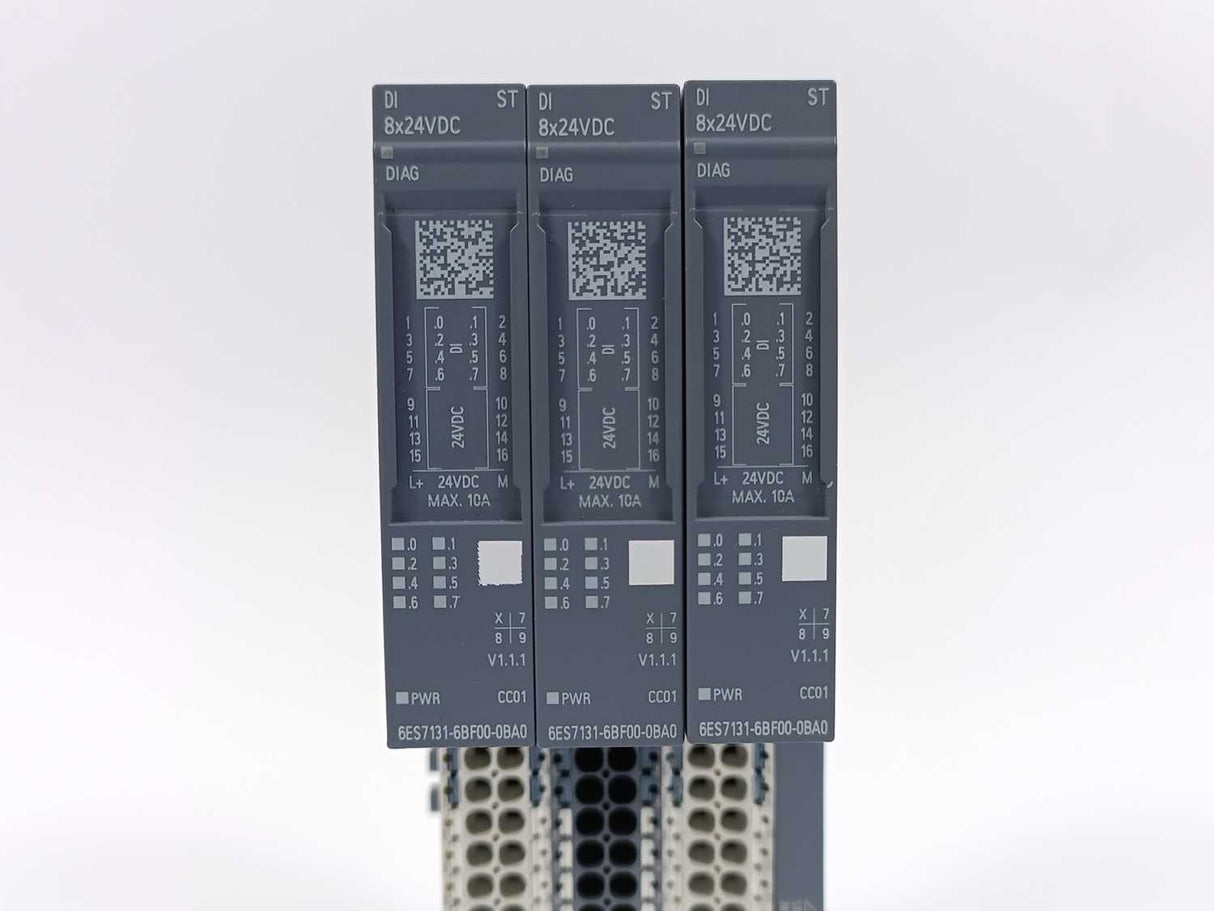 Siemens 6ES7131-6BF00-0BA0 SIMATIC ET 200SP Digital Input Module, Batch: 3pcs