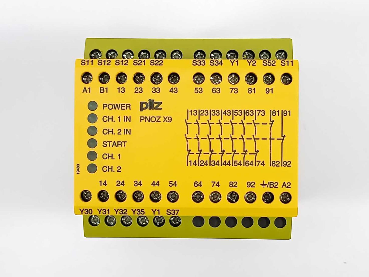 Pilz 774609 PNOZ X9 24VAC 24VDC Safety Relay