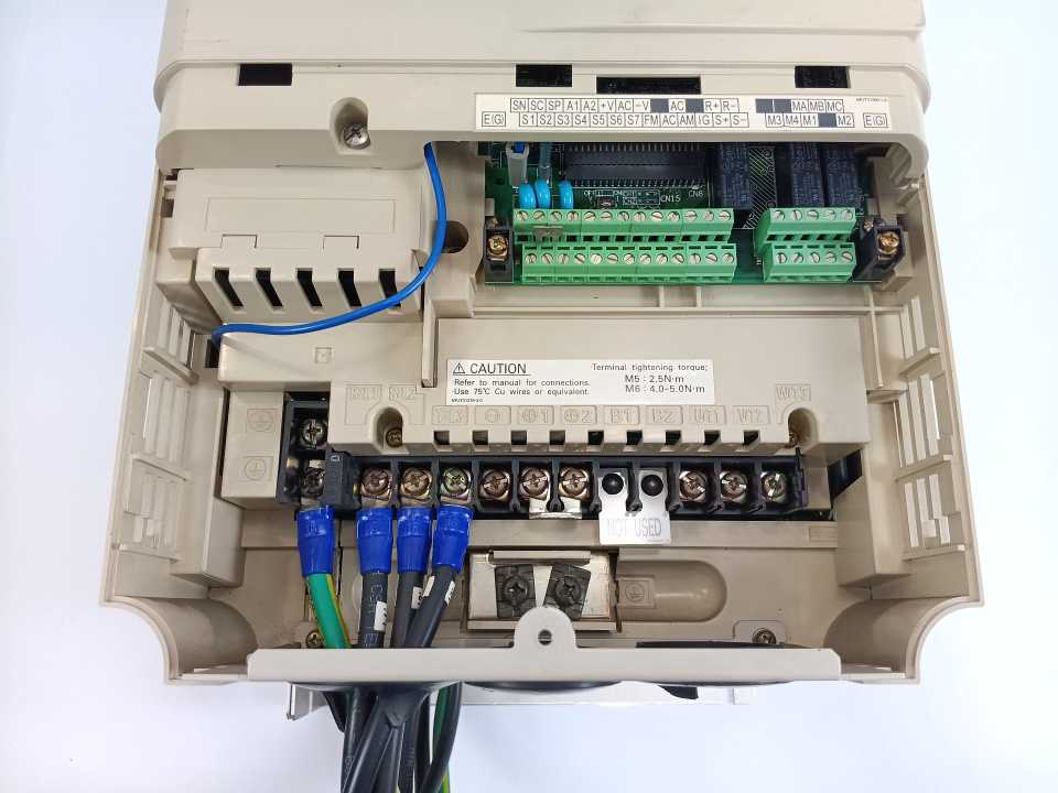 OMRON 3G3PV-A4150-E Variable Frequency Drive w/ Digital Operator Control