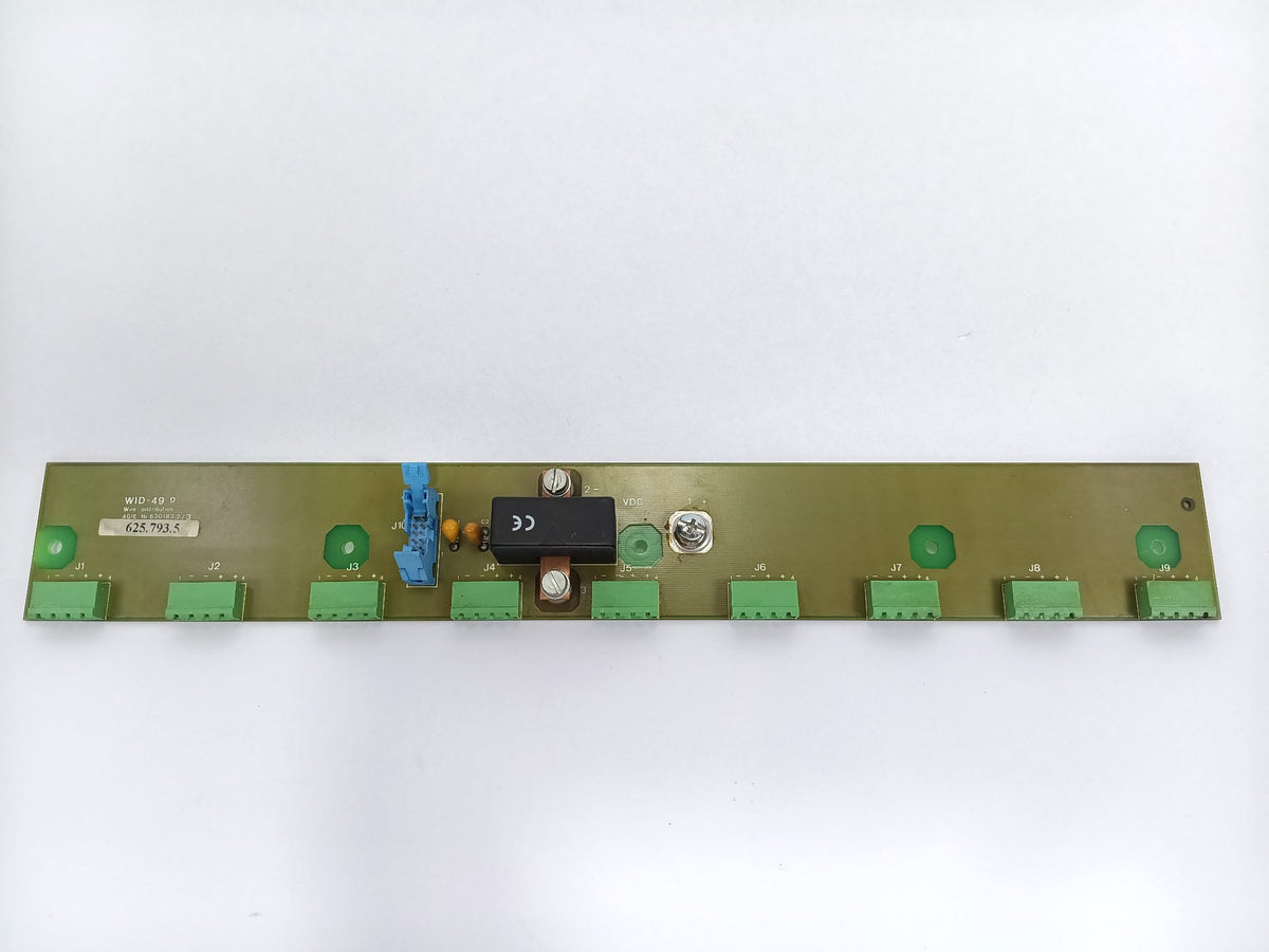 AGIE 630183.2/3 WID-49 D Wire Distribution Board, 625.793.5