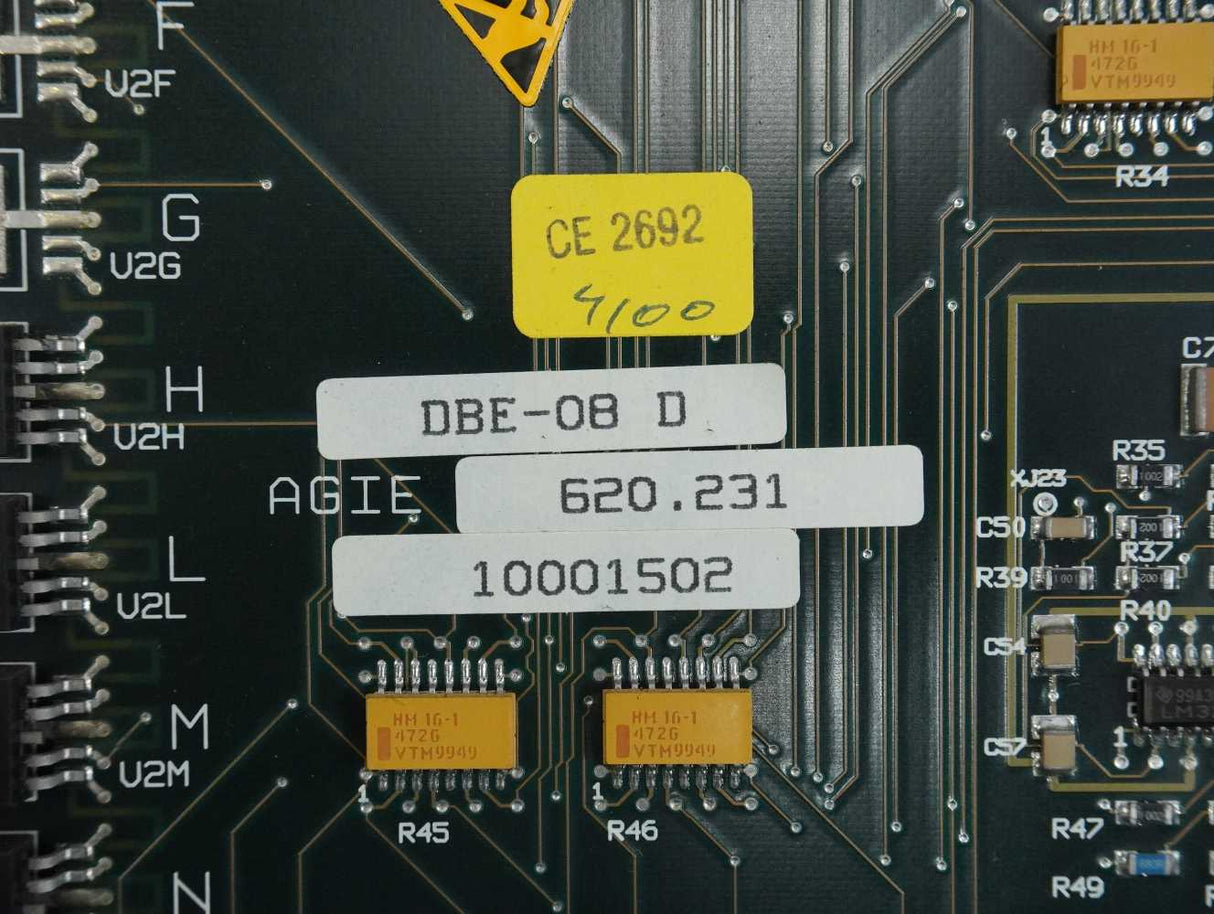 AGIE 620.231 DBE-08 Circuit Board, 630813.4
