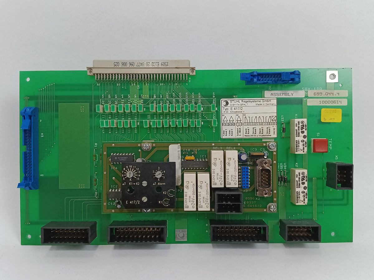 Stuhl Regelsysteme E 417/2 Control Board, SBX-10, 640143.4, 699.044.4