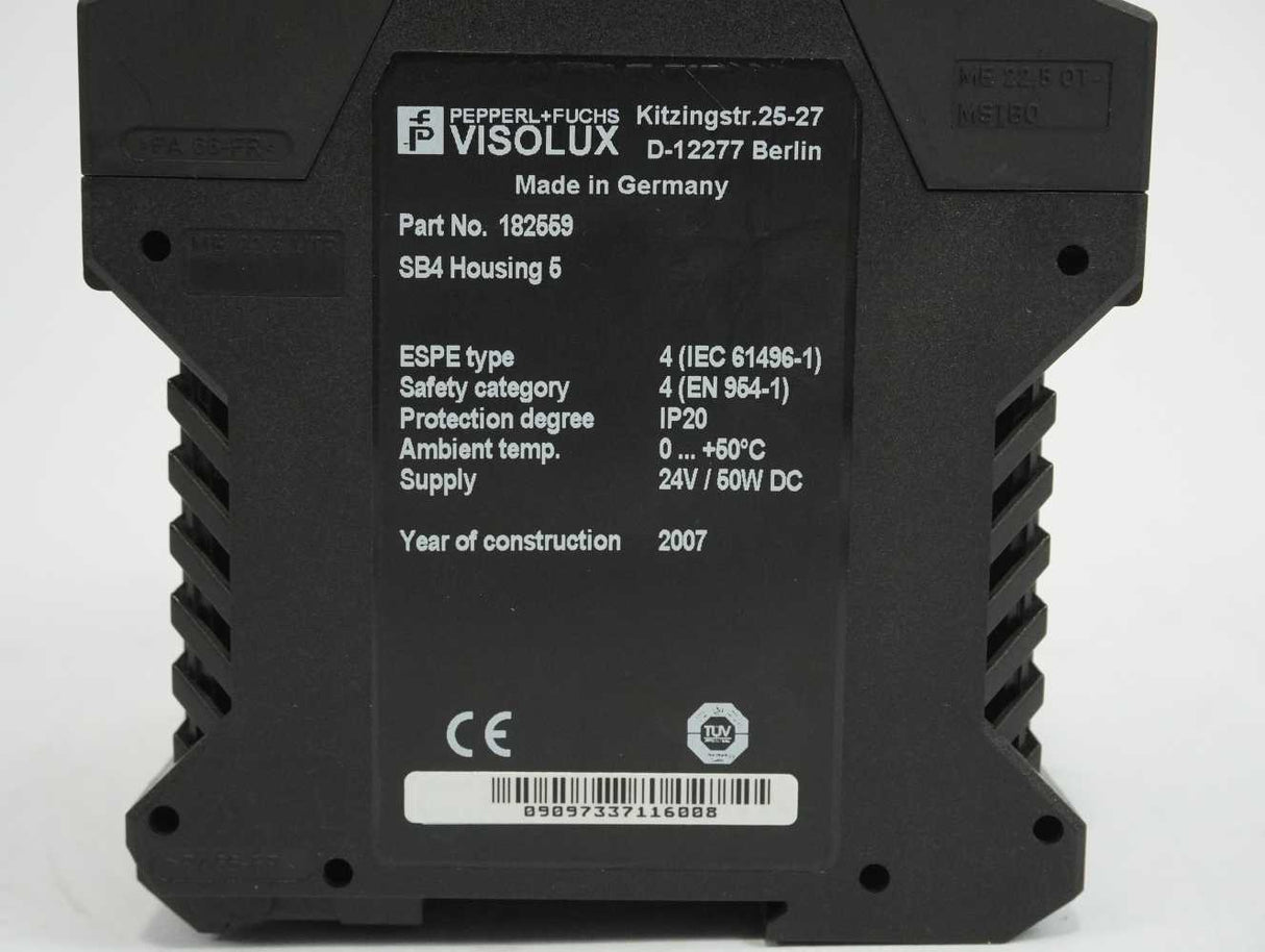 Pepperl+Fuchs 182559 VISOLUX SB4 Housing 5