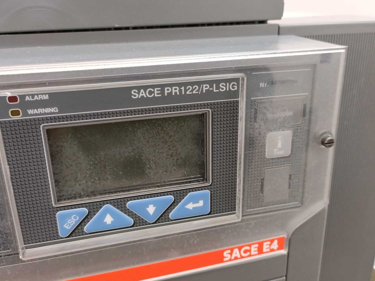 ABB 1SDA056805R1 Sace E4S 4000 PR122/P-LSIG In=4000A 3p W MP Circuit Breaker