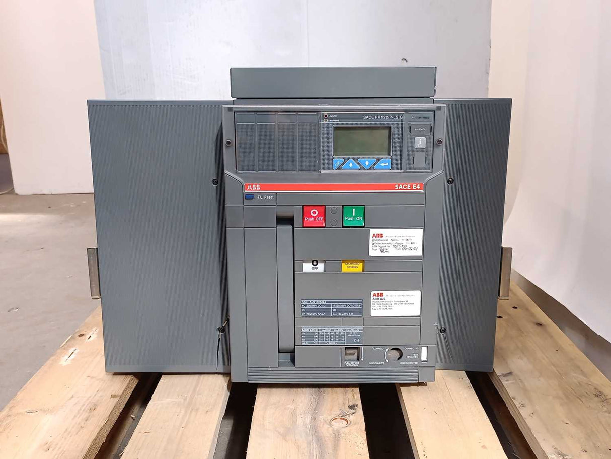ABB 1SDA056805R1 Sace E4S 4000 PR122/P-LSIG In=4000A 3p W MP Circuit Breaker