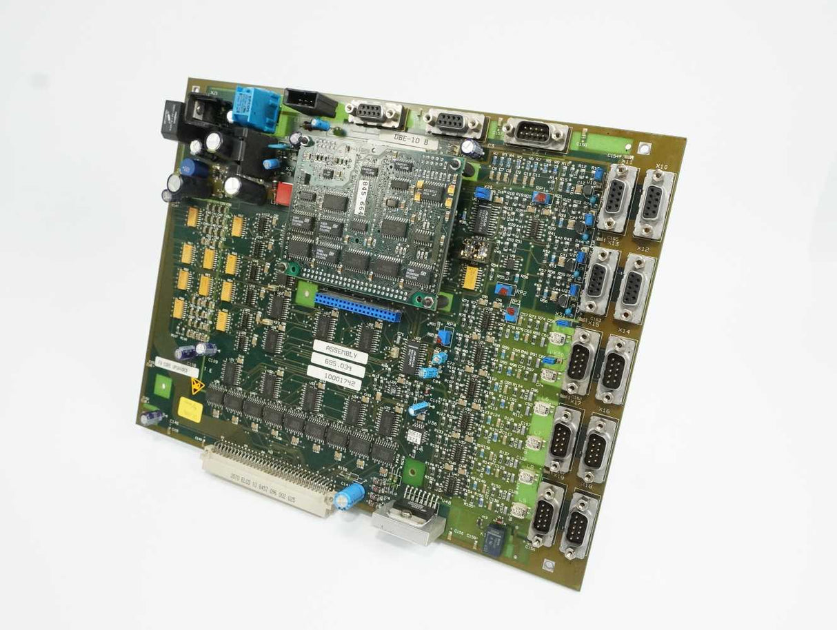 ABB DBE-10 Circuit Board Assembly 695.034, 624.651