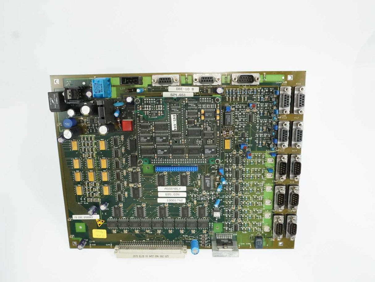 ABB DBE-10 Circuit Board Assembly 695.034, 624.651