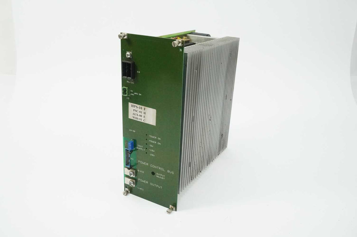 AGIE HPS-10 F Power Control Bus PSC-01 H, AUX-80 E, WID-93C