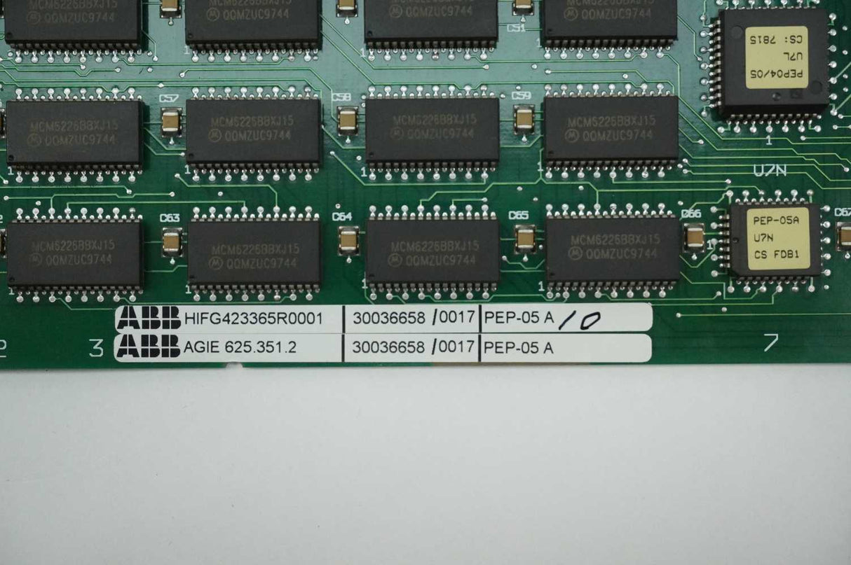 ABB HIFG423365R0001 Circuit Board PEP-05 A I/O AGIE 625.351.2