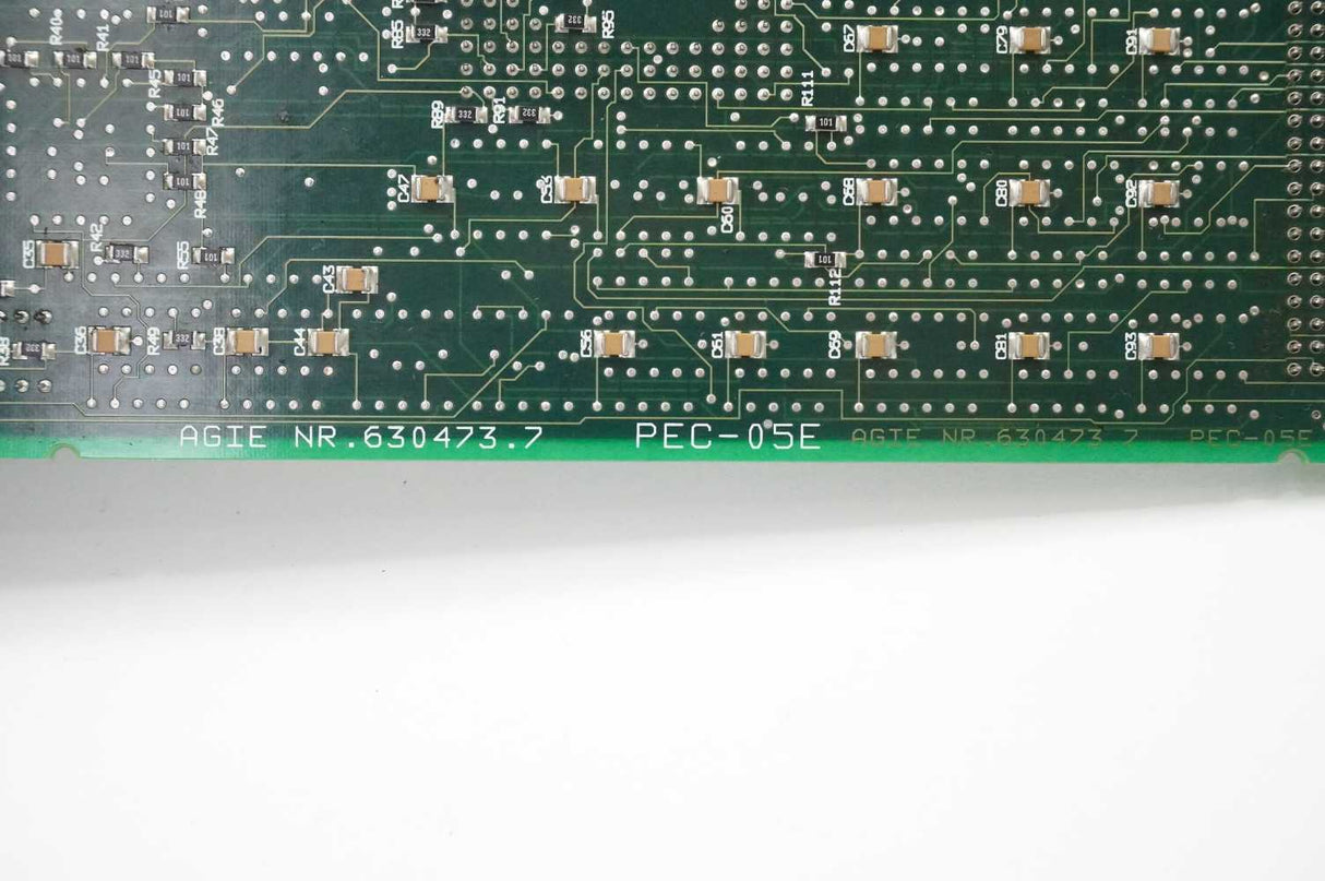 AGIE 690.824.8 PEC-05 M Circuit Board W/ Syslogic FBCORE-1A/BI Interface