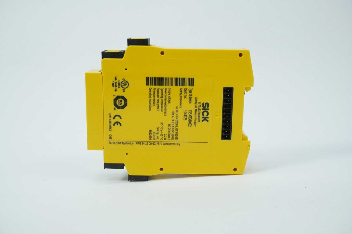 SICK 1044125 FX3-XTIO Safety I/O Module