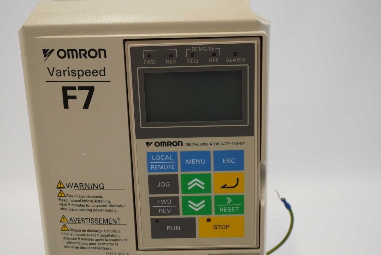 Omron Yaskawa CIMR-F7Z43P7 Varispeed F7 Frequency Inverter (VFD)