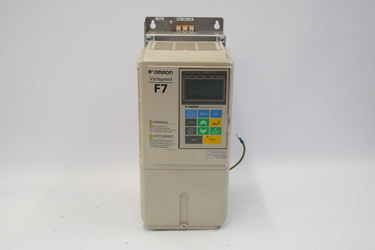 Omron Yaskawa CIMR-F7Z43P7 Varispeed F7 Frequency Inverter (VFD)