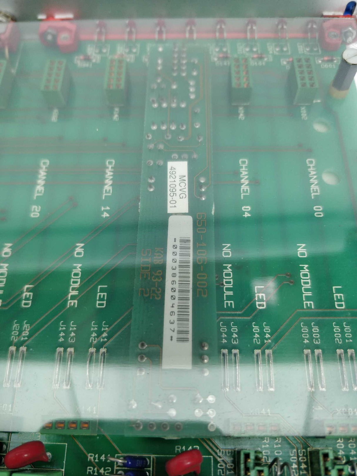 SattControl 940143201 PC board IBA ver:5 MCVG 492109501