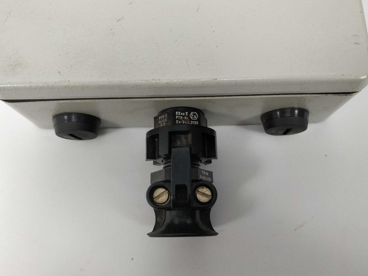 Stahl 8334/1 21-1-22 Metal pedels AC 250V 5A DC 250V 0.4A