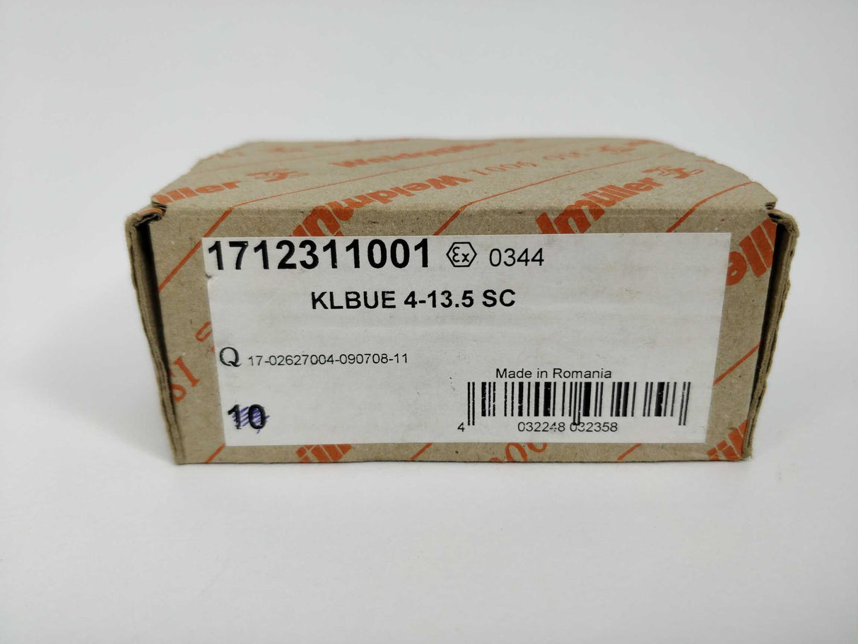 Weidmüller 1712311001 KLBUE 4-13.5 SC 9 Pcs