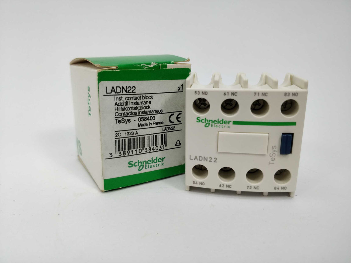 Schneider Electric LADN22 contact block TeSys - 038403