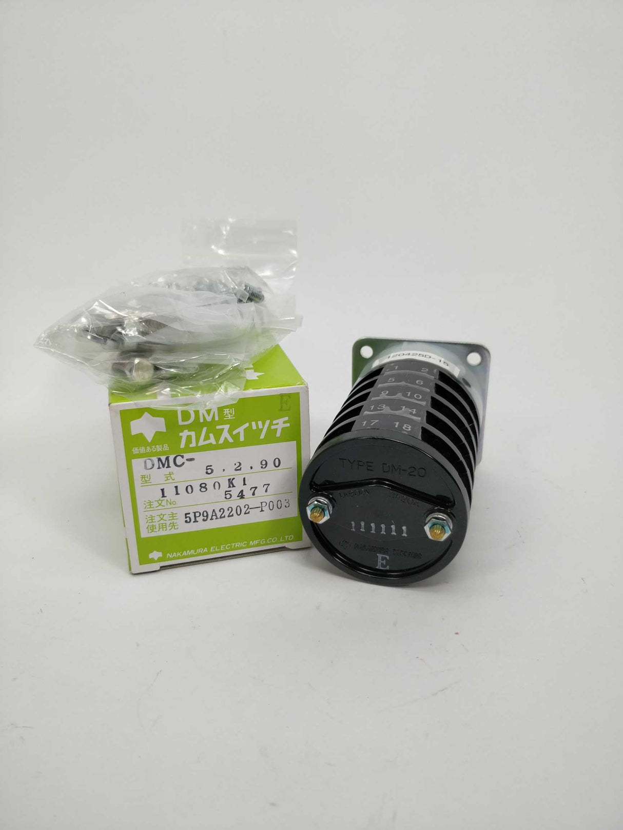 Nakamura DMC-5.2.90 DM-20 Auxiliary rotary switch