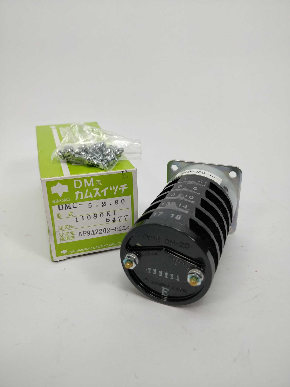 Nakamura DMC-5.2.90 DM-20 Auxiliary rotary switch