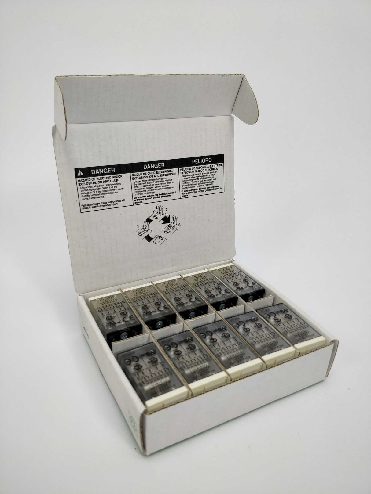 Schneider Electric RXM4AB1ED Miniature relay 6A, 4 CO, 48 VDC 10Pcs