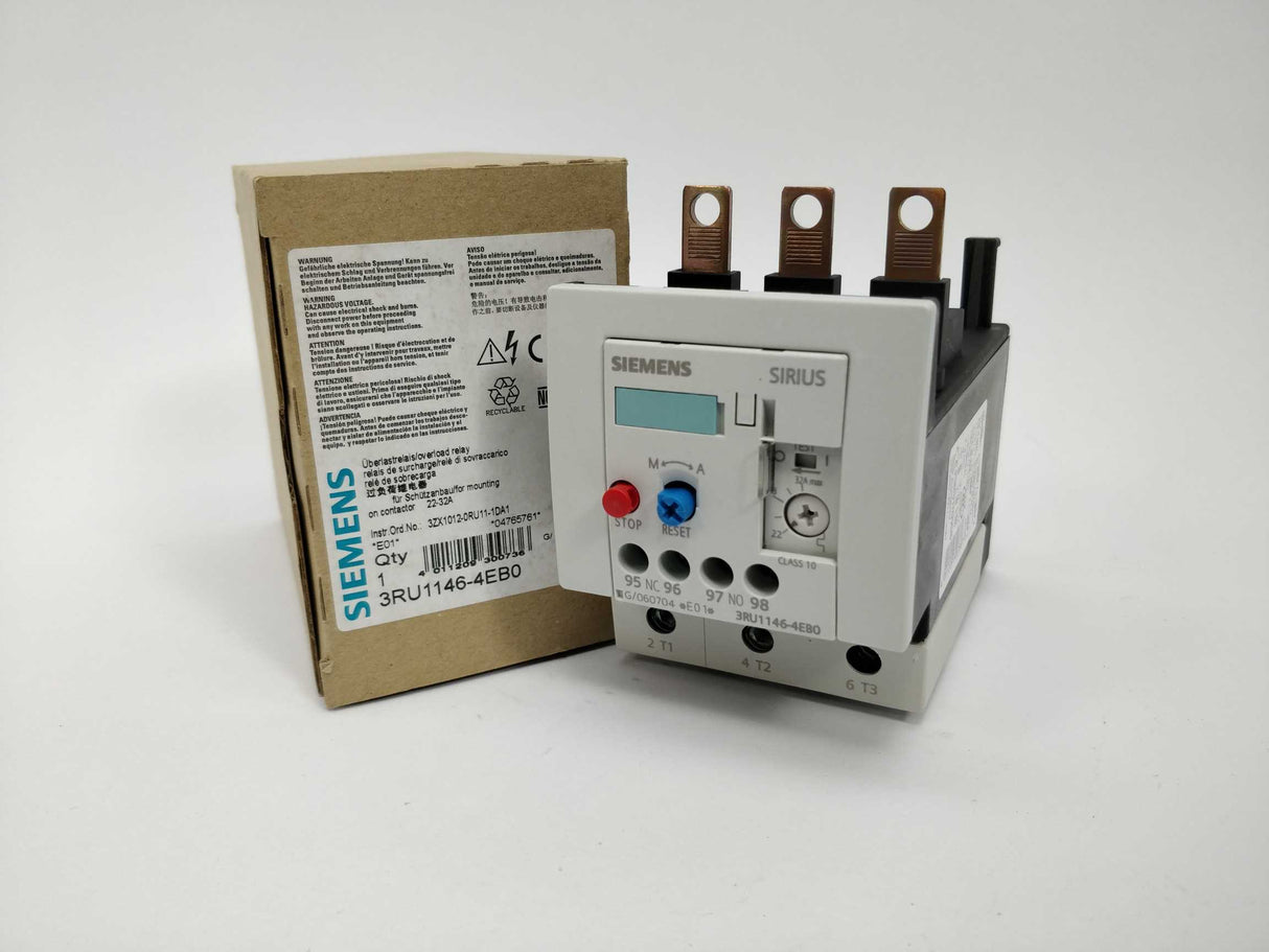 Siemens 3RU1146-4EB0 Overload relay 22-32A