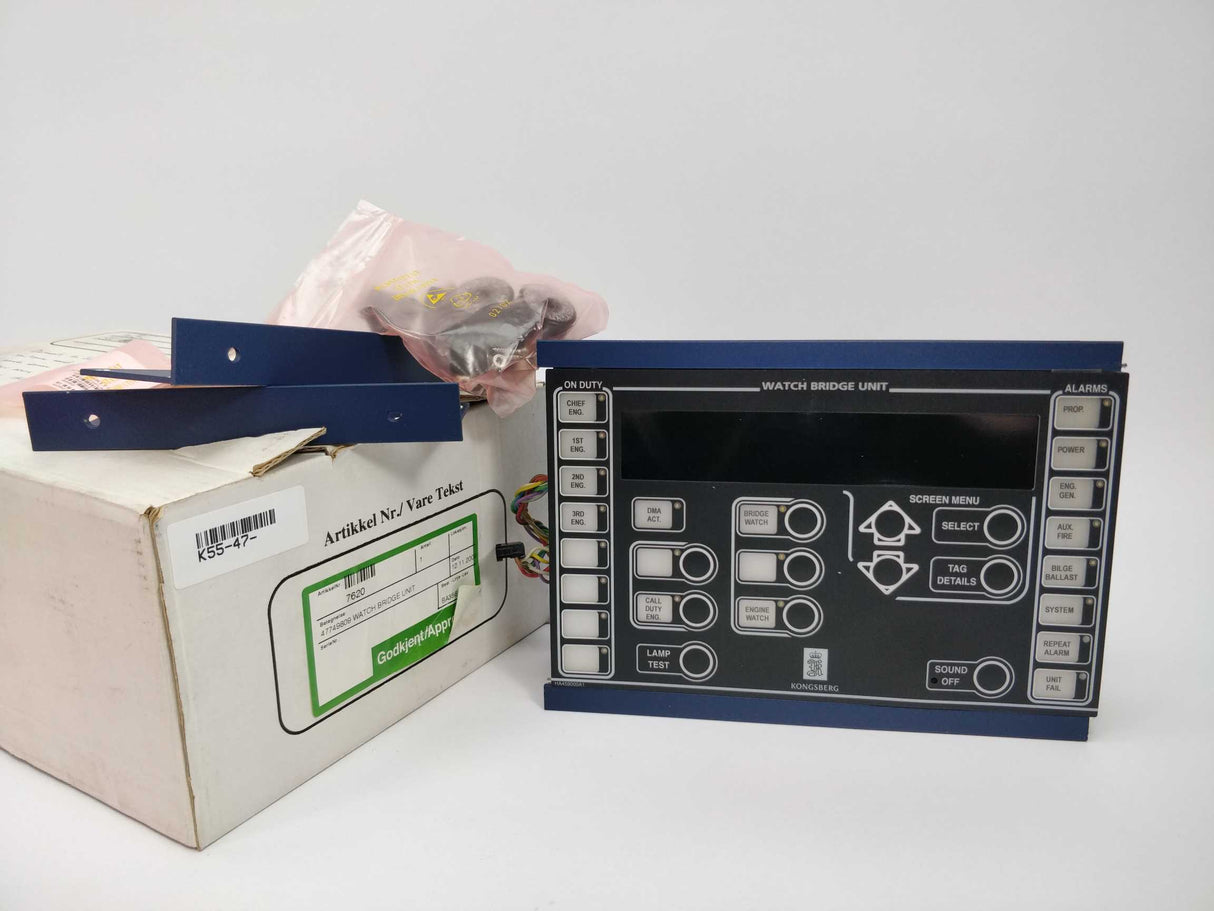 Kongsberg Maritime HA459000A1 Watch Bridge Unit